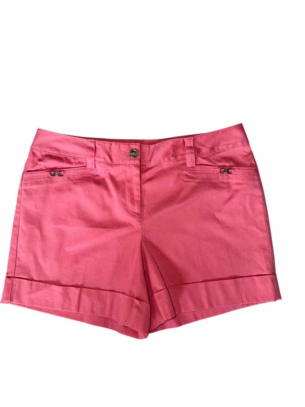 White House Black Market Pink 4" Shorts size  nwt